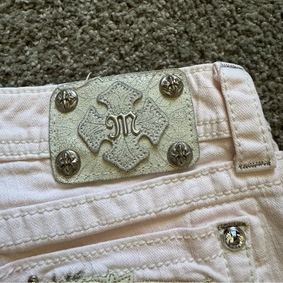 Miss Me light pink cut off shorts size 29 - Picture 5 of 6